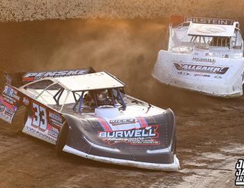Tri-City Speedway (Granite City, IL) – Midwest Auto Racing Series (MARS) Late Model Championship – May 23, 2025. (Josh James Artwork photo)