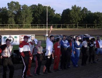 Driver introductions during opening ceremonies