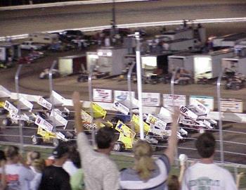 The NRP crowd sends off the feature