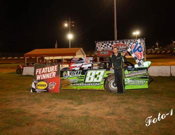 Ray Mauldin won at Pine Ridge Speedway on August 10 (Photo: Foto-1)