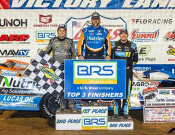 Florence Speedway (Walton, KY) – Lucas Oil Late Model Dirt Series – North/South 100 – August 8th-10th, 2024. (Heath Lawson Photo)