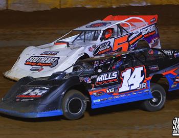 Duck River Raceway Park (Shelbyville, TN) – DIRTcar Summer Nationals Hell Tour – July 6th, 2025. (Josh James Artwork)