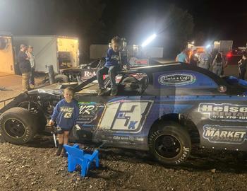 Kodi Savage claimed win number 6 of the year on August 10 at Farmington Empire Speedway