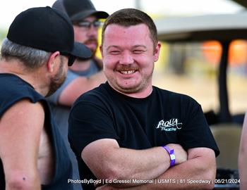 81 Speedway (Park City, KS) – United States Modified Touring Series (USMTS) – 2nd Annual Ed Gressel Memorial – June 21-22, 2024. (Todd Boyd photo)