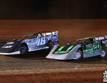 I-75 Raceway (Sweetwater, TN) – Hunt the Front Super Dirt Series – Championship Kickoff – March 8th, 2025. (Josh James Artwork)