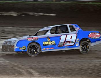 Kyle Vanover and the Bigg Johnson Racing won at Eagle Raceway on May 24