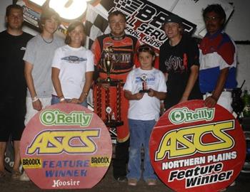 Tony Bruce, Jr., and company after his second ASCoT win