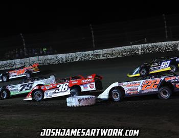 Fairbury Speedway (Fairbury, IL) – MARS Late Model Championship – Illinois Dirt Shootout – May 25th, 2024. (Josh James Artwork)