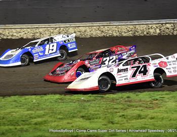 Arrowhead Speedway (Colcord, OK) – World of Outlaws Real American Beer Late Model Series – Sooner State Showdown – August 22nd-23rd, 2025. (Todd Boyd photo)