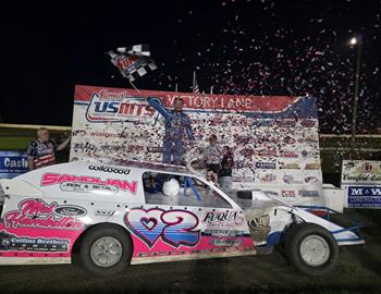 Casino Speedway (Watertown, SD) – United States Modified Touring Series (USMTS) – 14th Annual Summersota Nationals – June 17, 2025. (Casino Speedway photo)