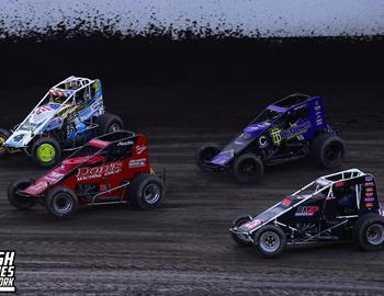 Tri-State Speedway (Haubstadt, IN) – USAC AMSOIL Sprint Car National Championship – Spring Showdown – May 10th, 2025. (Josh James Artwork)
