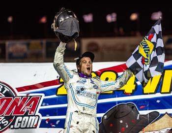 Lucas Oil Speedway (Wheatland, MO) – Lucas Oil Late Model Dirt Series – Cowboy Classic – May 23rd, 2024. (Heath Lawson photo)