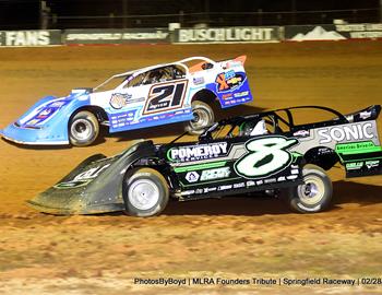 Springfield Raceway (Springfield, MO) – MLRA Throwback – February 28th-March 1st, 2025. (Todd Boyd Photo)