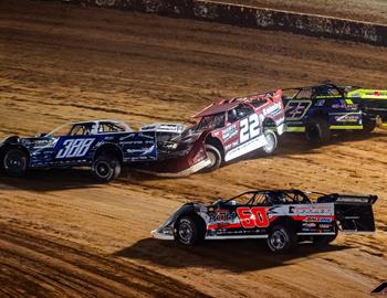 Golden Isles Speedway (Brunswick, GA) – Lucas Oil Late Model Dirt Series – Super Bowl of Racing – January 17th-19th, 2025. (Josh James Artwork)