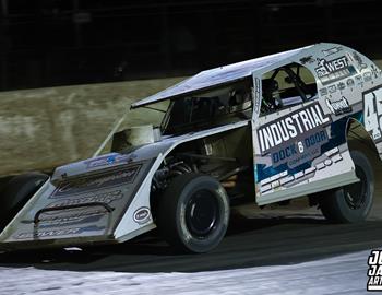 Volusia Speedway Park (Barberville, FL) – DIRTcar Nationals – January 30 - February 8, 2025. (Josh James Artwork photo)