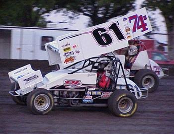 Danny Jennings (61J) and Claud Estes (74e)