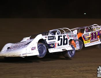 Maquoketa Speedway (Maquoketa, IA) – Midwest Auto Racing Series (MARS) Late Model Championship – Nippy 50 – March 28-29, 2025. (Josh James Artwork photo)