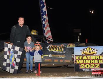 Jesse Brown claimed the Florida Late Model win at East Bay Raceway Park (Gibsonton, Fla.) on December 3, 2022.