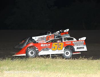 Adams County Speedway (Corning IA) – Malvern Bank East & West Series – Pumpkin Dash – October 4th-5th, 2024. (Mike Ruefer Photo)