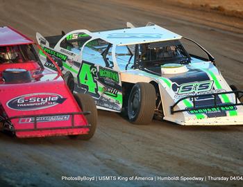 Humboldt Speedway (Humboldt, KS) – United States Modified Touring Series – King of America XIII – April 4th-6th, 2024. (Todd Boyd photo)