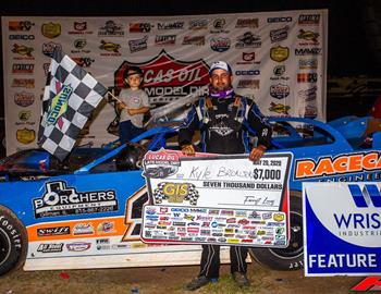 Golden Isles Speedway – Lucas Oil Late Model Dirt Series (Heath Lawson photo)