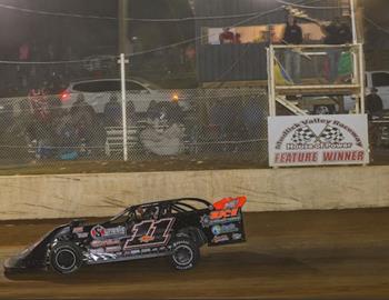 Josh Rice wins the Iron-Man Series Fall 40 at Mudlick Valley Raceway on October 5