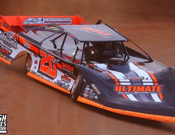 The Dirt Track at Charlotte (Concord, NC) – World of Outlaws Case Late Model Series – World Finals – November 6th-9th, 2024. (Josh James Artwork)