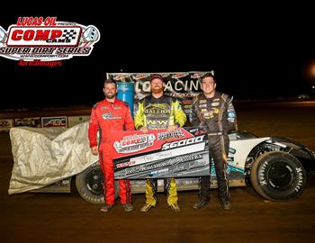 Tyler Stevens won the $6,000 top prize in the opening round of the 50th annual Louisiana State Championship on September 23, 2022.
