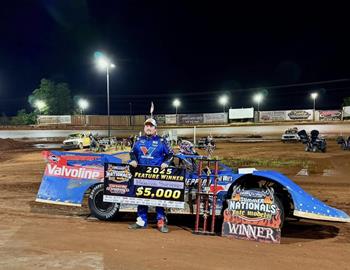 Brandon Sheppard earned his first DIRTcar Summer Nationals victory of 2025 at Clarksville Speedway on Sunday, June 29.