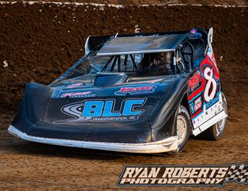 Florence Speedway (Walton, KY) – Lucas Oil Late Model Dirt Series – North/South 100 – August 8th-10th, 2024. (Ryan Roberts Photography)