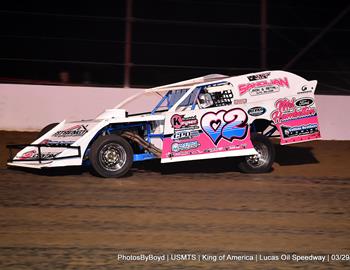 Lucas Oil Speedway (Wheatland, MO) – United States Modified Touring Series (USMTS) – King of America XIV – March 27-29, 2025. (Todd Boyd photo)