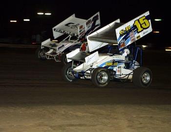 Sam Hafertepe, Jr., (15) and Kevin Ramey (7m)