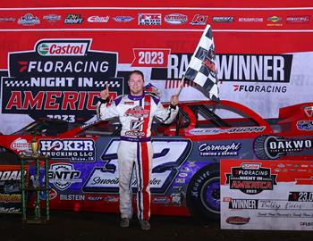 Bobby Pierce won the Castrol FloRacing Night in America event at Fairbury (Ill.) Speedway on Saturday, Sept. 12. (Josh James image)