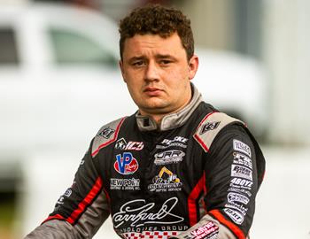 34 Raceway (West Burlington, IA) – Lucas Oil Late Model Dirt Series – July 10th, 2025. (Heath Lawson Photo)