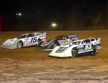 Springfield Raceway (Springfield, MO) – MLRA Founders Tribute – February 28-March 1, 2025. (Todd Boyd photo)