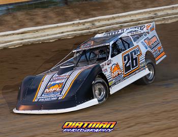 Brownstown Bullring (Brownstown, IL) – MARS Late Model Championship – Diggin’ Dirt 40 – April 28th, 2023. (Dirtman Photography)