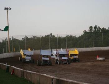 North Central Speedway action