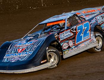 Fairbury Speedway (Fairbury, IL) – World of Outlaws Case Late Model Series – Prairie Dirt Classic – July 28th-29th, 2023. (Rich LaBrier photo)