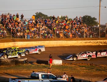 Florence Speedway (Walton, KY) – Lucas Oil Late Model Dirt Series – North/South 100 – August 8th-10th, 2024. (Heath Lawson Photo)