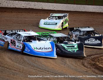 Lucas Oil Speedway (Wheatland, MO) – Lucas Oil Late Model Dirt Series – Show-Me 100 – May 23rd-25th, 2024. (Todd Boyd photo)