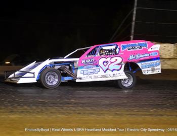 Electric City Speedway (Butler, MO) – USRA Heartland Modified Tour (HMT) – August 16, 2024. (Todd Boyd photo)