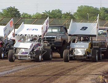 Staging at State Fair Speedway