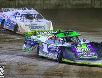 Volusia Speedway Park (Barberville, FL) – DIRTcar Nationals – February 10th-15th, 2025. (Josh James Artwork)