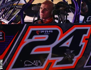Farmer City Raceway (Farmer City, IL) – World of Outlaws Late Model Series – Illini 100 – April 11th-12th, 2025. (Josh James Artwork)