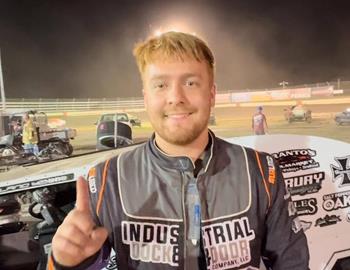 Chase Holland wins at Jacksonville Speedway (Jacksonville, IL) on May 31, 2024.