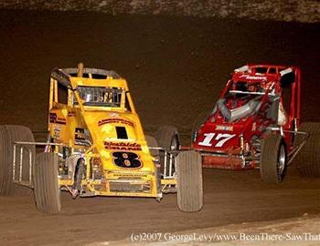 Bob Ream, Jr. (8) and Jerry Coons, Jr. (17az)