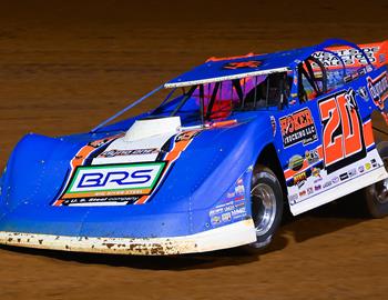 Ricky Thornton Jr. won the Castrol FloRacing Night in America event at Florence (Ky.) Speedway on Wednesday, May 31. (Josh James Artwork image)