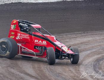 Tri-State Speedway (Haubstadt, IN) – USAC AMSOIL Sprint Car National Championship – Spring Showdown – May 10th, 2025. (Brandon Long photo)