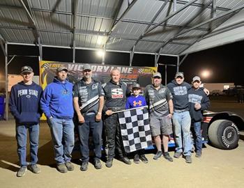 Mike Knight claimed the 2023 Super Late Model Track Championship at Eriez Speedway (Erie, Pa.).
