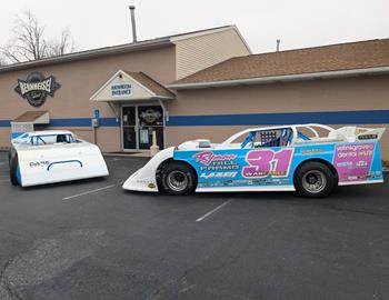 Our patriarchs car is ready to rock and roll for his 50th anniversary season. Here it is alongside his iconic 1987 car. Youll see him make his 2025 debut at the Bedford Speedway opener.